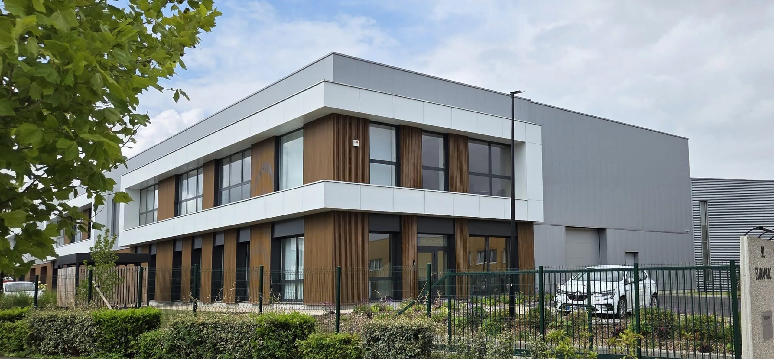 VF Bioscience op het biotechpark Lille-Eurasanté
